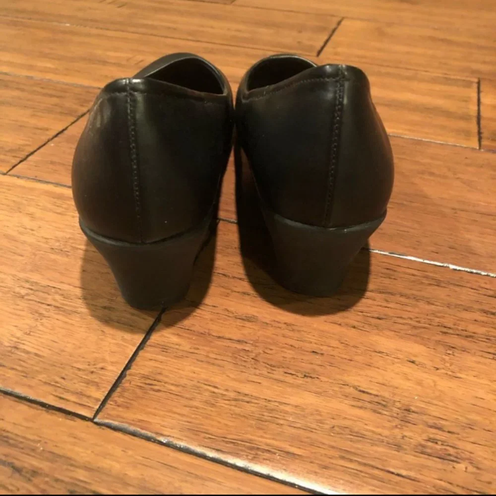 Predictions Womens Black Work Comfortable Dress Shoes Black Size 5.5 - Picture 2 of 6